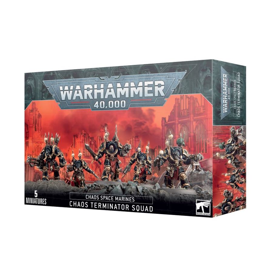 Squadra Terminator del Caos – Chaos Space Marines: Terminators (43-19)