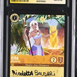 CGC CARD 8.0 Kida Disney Lorcana Signed Baldari