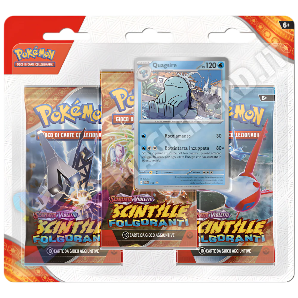 Scintille Folgoranti - Blister 3 Bustine Quagsire (ITA) - immagine 2